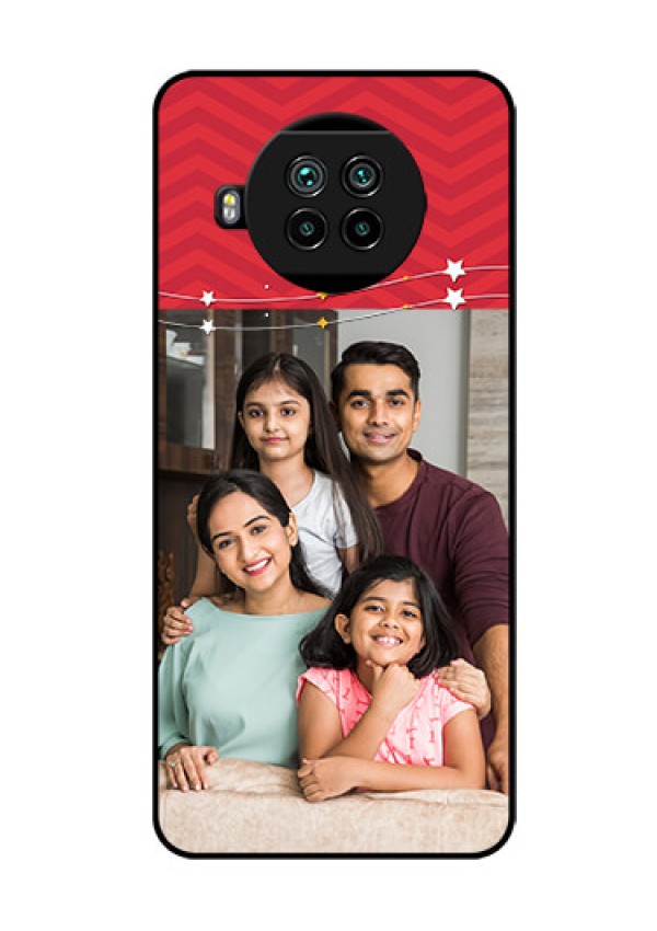 Mi 10i 5G Personalized Glass Phone Case  - Happy Family Design
