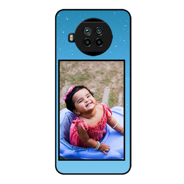 Mi 10i 5G Custom Glass Mobile Case  - Wave Pattern Colorful Design