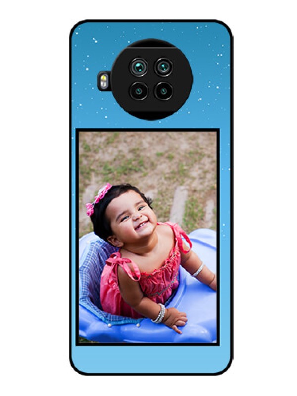 Custom Mi 10i 5G Custom Glass Mobile Case  - Wave Pattern Colorful Design