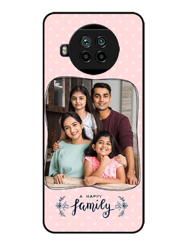 Custom Mi 10i 5G Custom Glass Phone Case  - Family with Dots Design