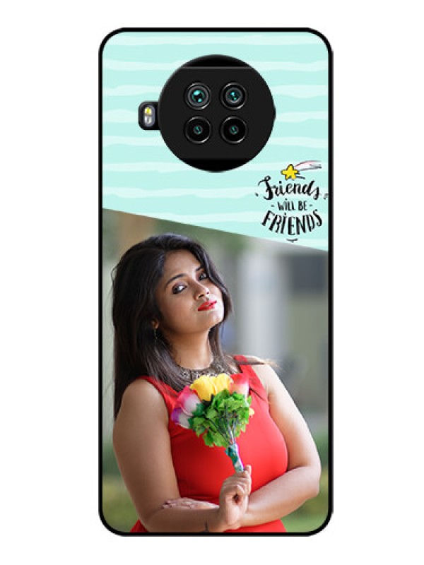 Custom Mi 10i 5G Custom Glass Phone Case  - Friends Picture Icon Design