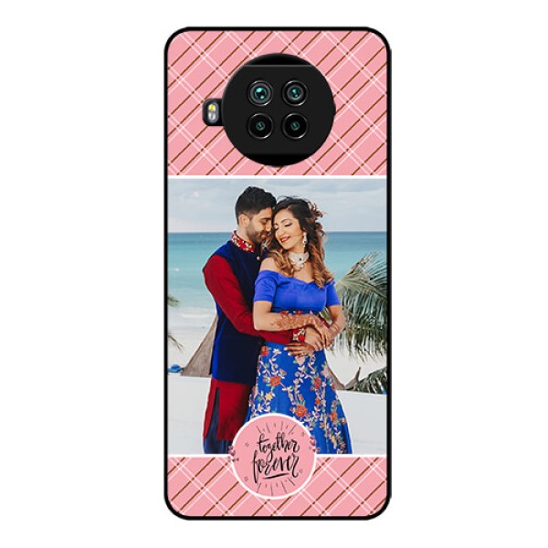 Mi 10i 5G Personalized Glass Phone Case  - Together Forever Design