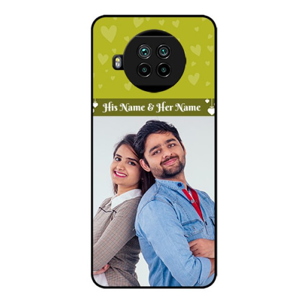 Mi 10i 5G Custom Glass Phone Case  - You & Me Heart Design