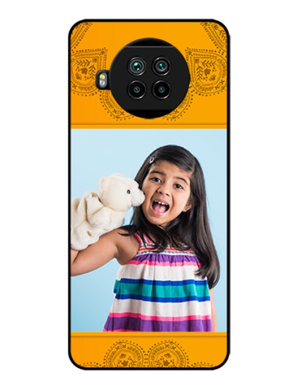 Custom Mi 10i 5G Personalized Glass Phone Case  - Photo Wedding Design 