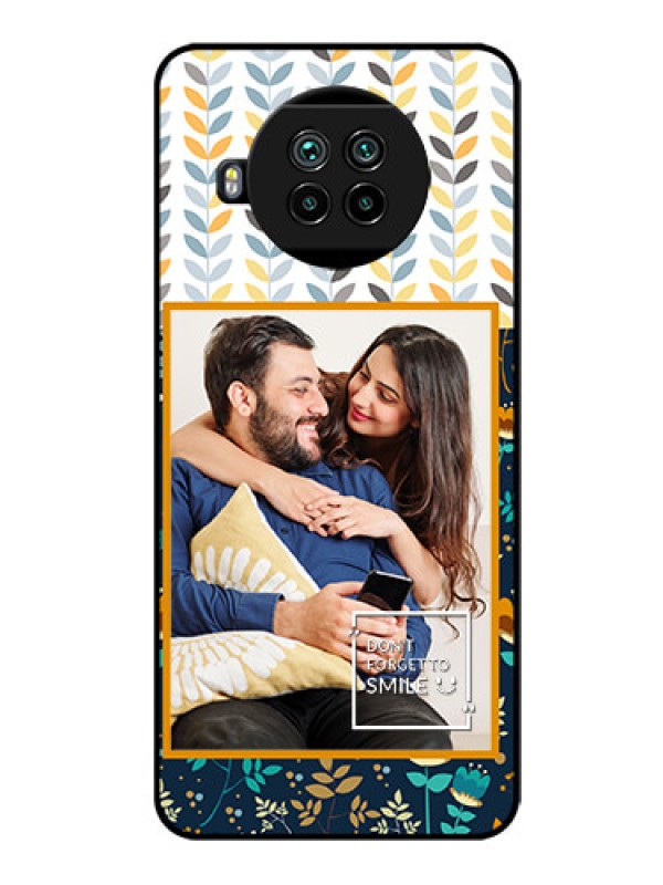 Custom Mi 10i 5G Custom Glass Mobile Case  - Pattern Design
