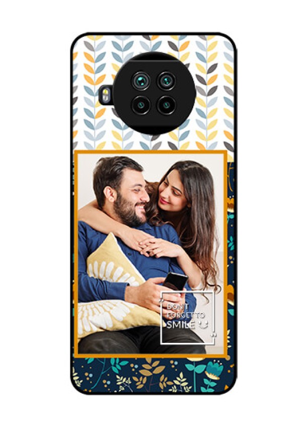 Mi 10i 5G Custom Glass Mobile Case  - Pattern Design