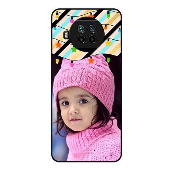 Mi 10i 5G Custom Glass Mobile Case  - Lights Hanging Design