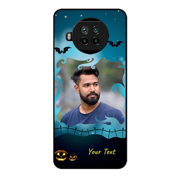 Mi 10i 5G Custom Glass Phone Case  - Halloween frame design