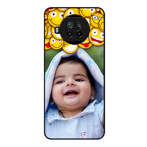 Mi 10i 5G Custom Glass Mobile Case - with Smiley Emoji Design Mi 10i 5G Custom Glass Mobile Case - with Smiley Emoji Design
