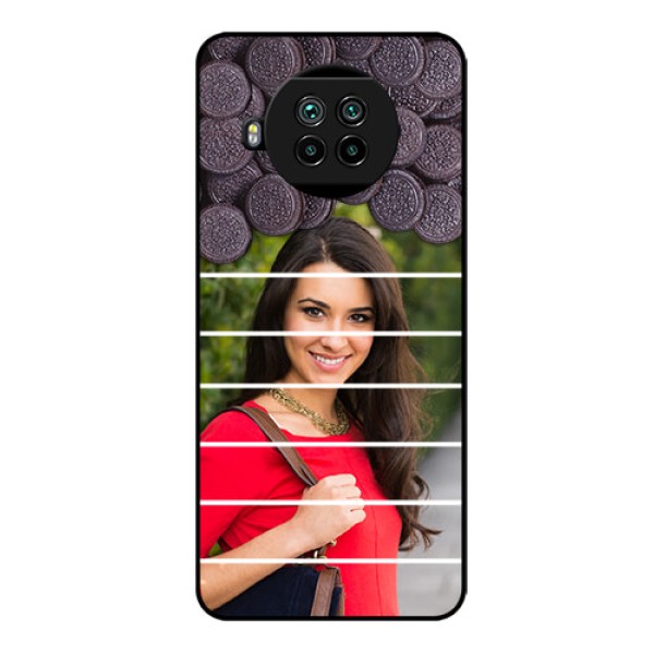 Mi 10i 5G Custom Glass Phone Case  - with Oreo Biscuit Design