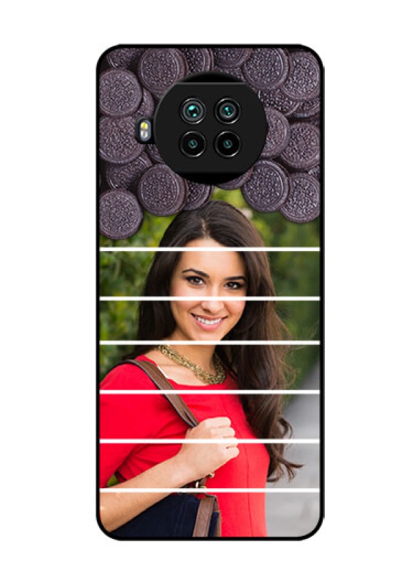 Mi 10i 5G Custom Glass Phone Case  - with Oreo Biscuit Design