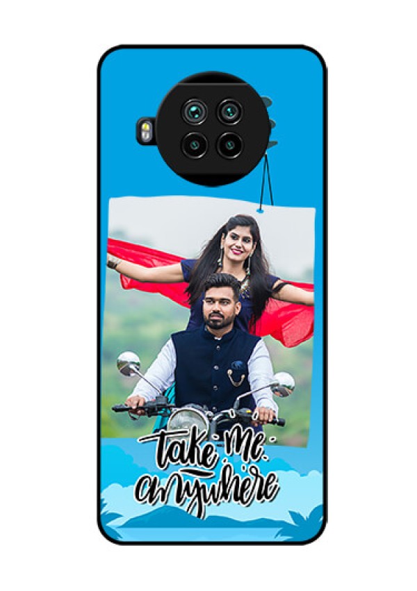 Mi 10i 5G Custom Glass Mobile Case  - Traveller Design 