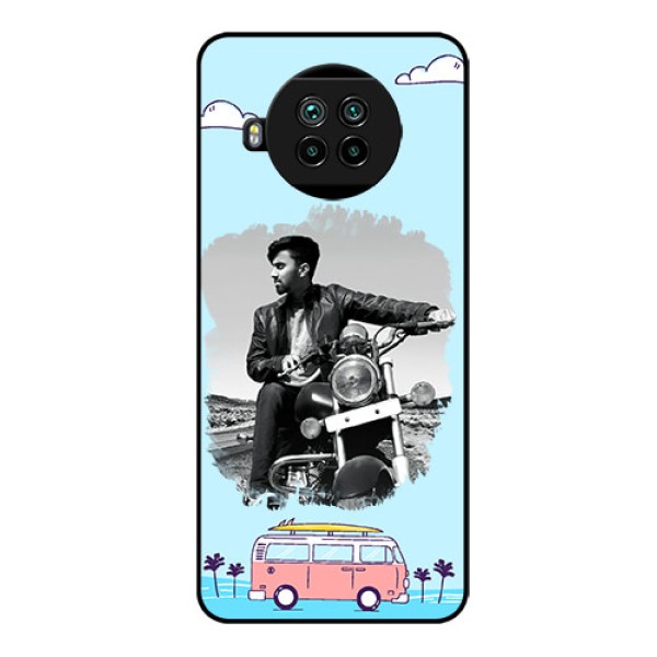 Mi 10i 5G Photo Printing on Glass Case  - Travel & Adventure Design