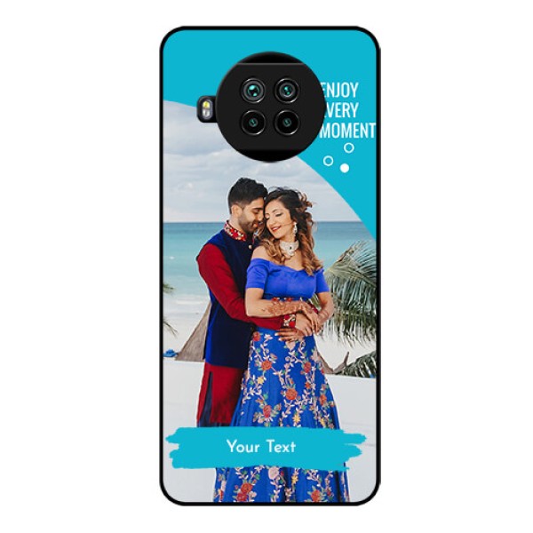 Mi 10i 5G Custom Glass Mobile Case  - Happy Moment Design