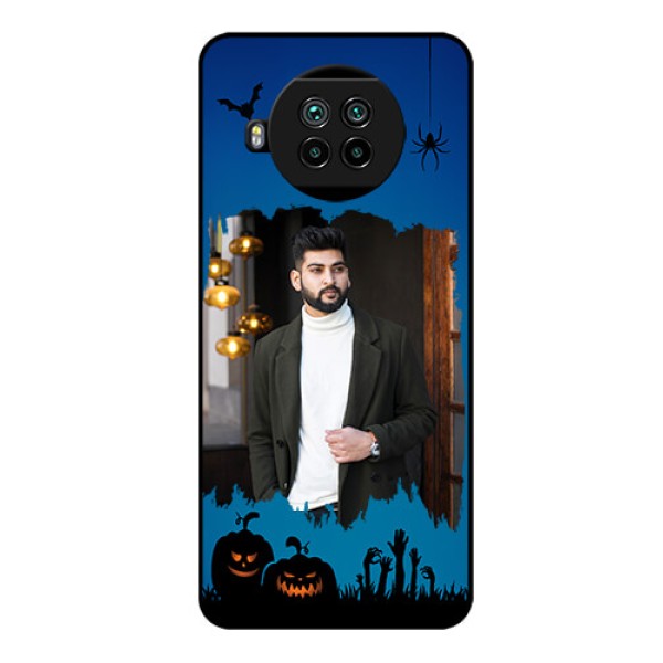 Mi 10i 5G Photo Printing on Glass Case - with pro Halloween design Mi 10i 5G Photo Printing on Glass Case - with pro Halloween design