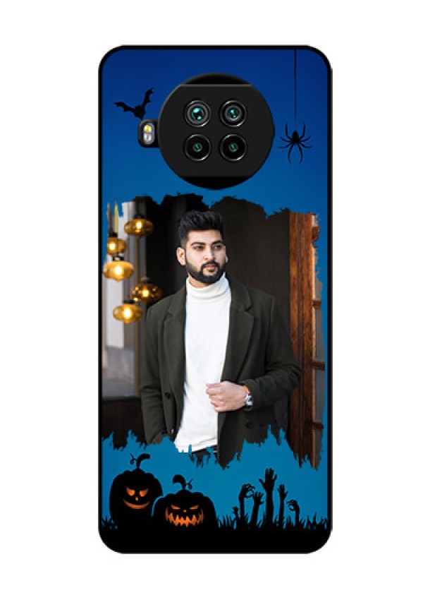 Mi 10i 5G Photo Printing on Glass Case  - with pro Halloween design 