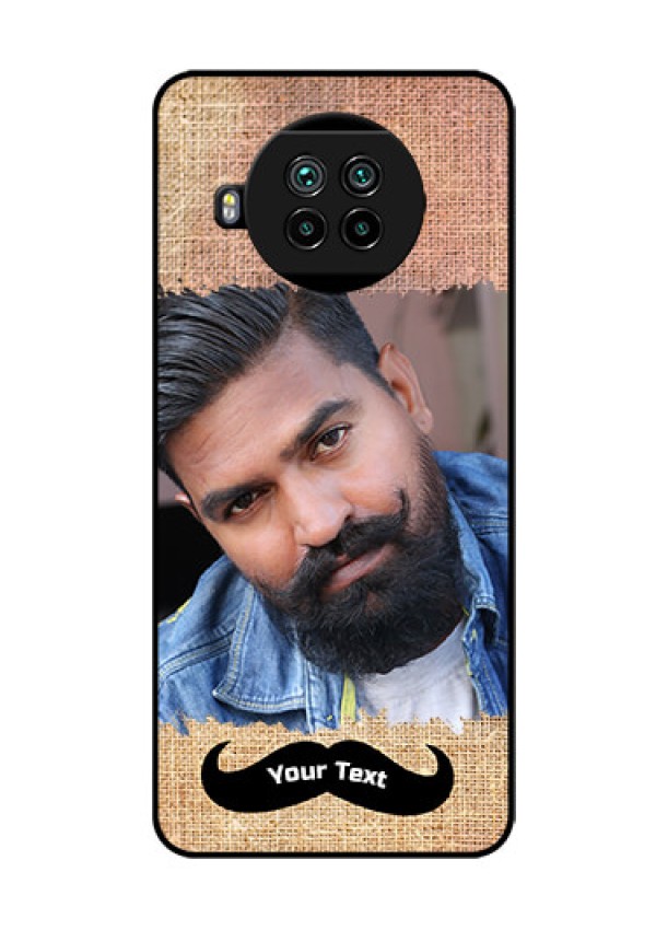 Mi 10i 5G Personalized Glass Phone Case  - with Texture Design