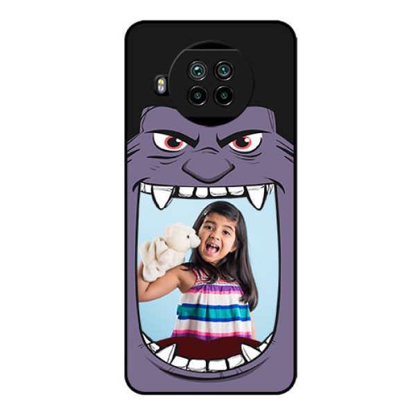 Mi 10i 5G Custom Glass Phone Case  - Angry Monster Design