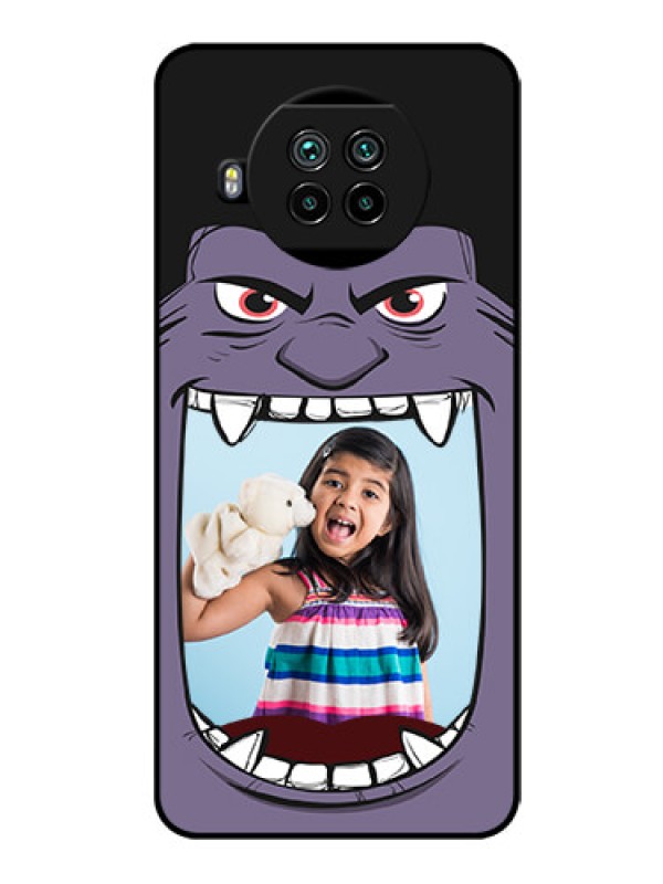 Custom Mi 10i 5G Custom Glass Phone Case  - Angry Monster Design