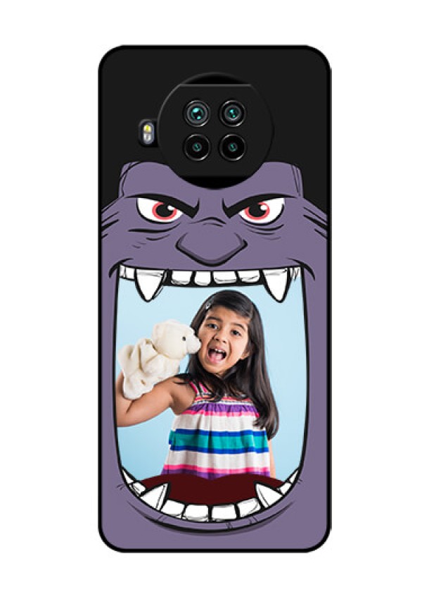 Mi 10i 5G Custom Glass Phone Case  - Angry Monster Design