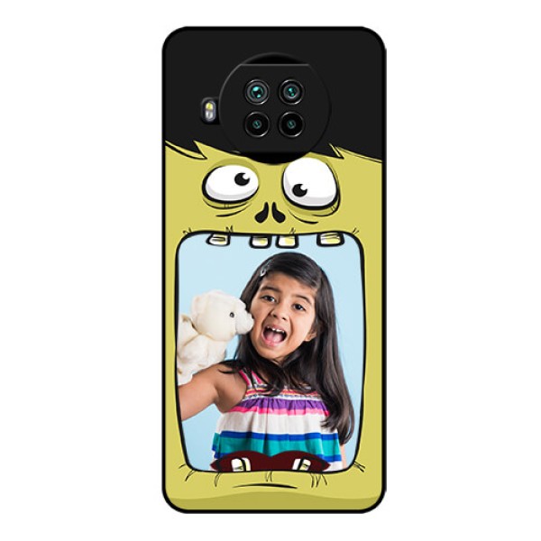 Mi 10i 5G Personalized Glass Phone Case - Cartoon monster back case Design Mi 10i 5G Personalized Glass Phone Case - Cartoon monster back case Design