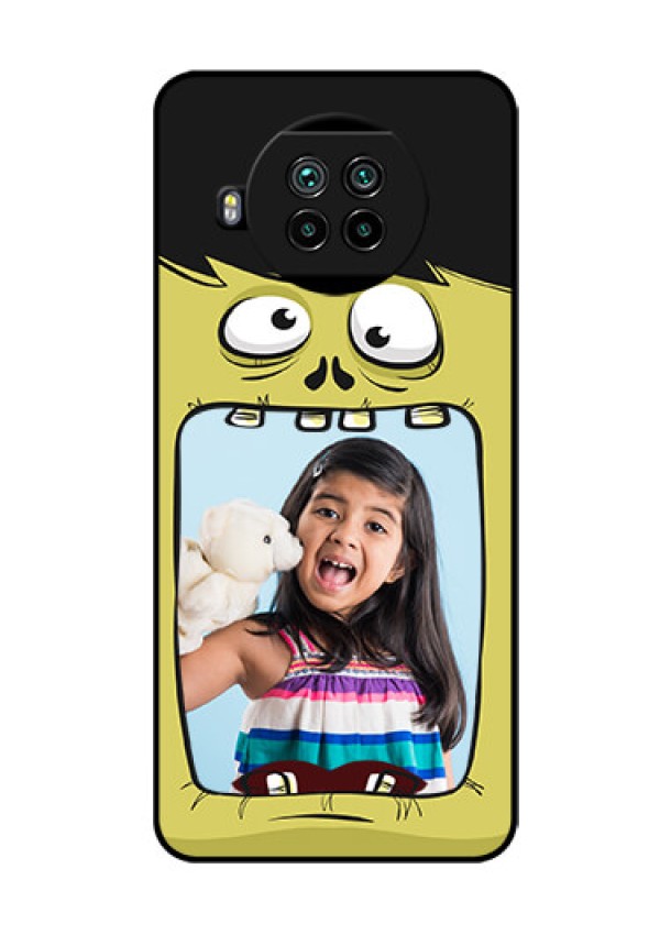 Mi 10i 5G Personalized Glass Phone Case  - Cartoon monster back case Design