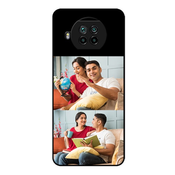Mi 10i 5G 2 Images on Glass Phone Cover
