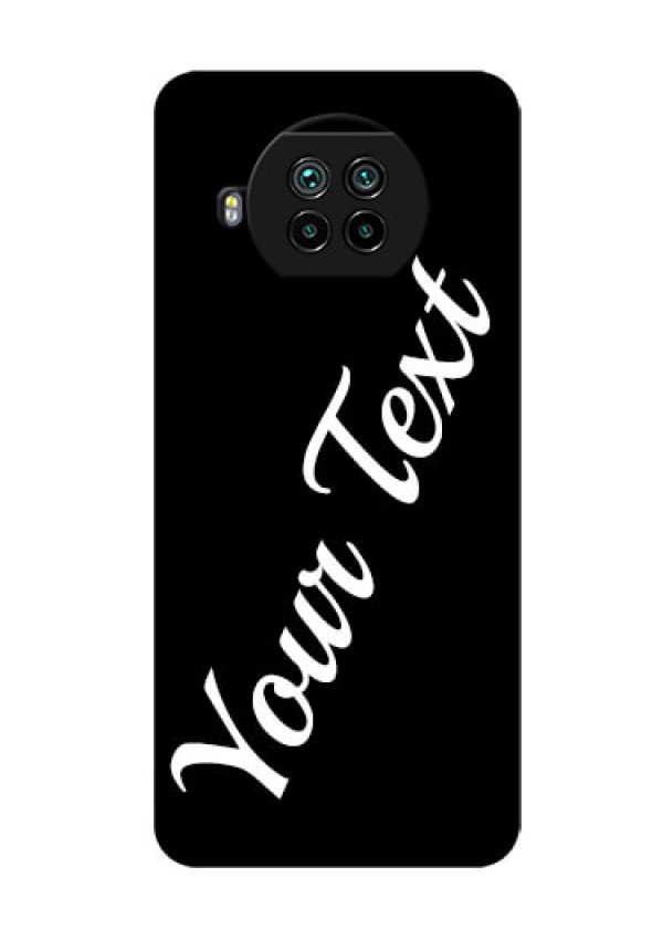 Mi 10i 5G Custom Glass Mobile Cover with Your Name