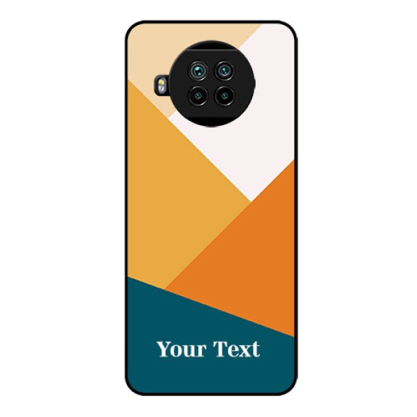 Xiaomi Mi 10I 5G Personalized Glass Phone Case - Stacked Multi-colour Design Xiaomi Mi 10I 5G Personalized Glass Phone Case - Stacked Multi-colour Design