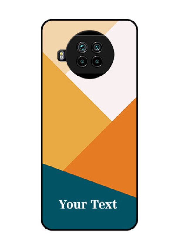 Xiaomi Mi 10I 5G Personalized Glass Phone Case - Stacked Multi-colour Design