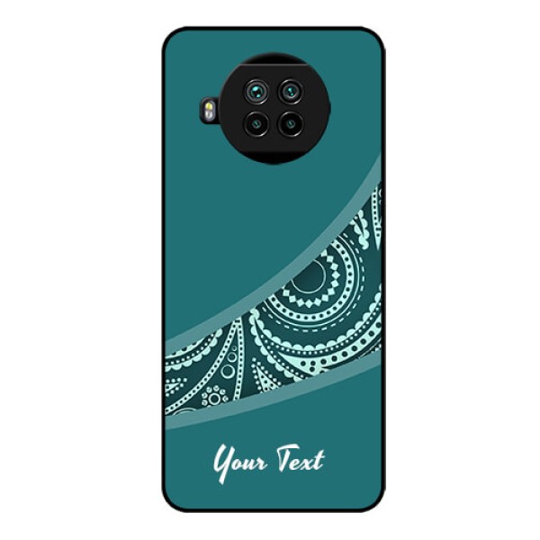 Xiaomi Mi 10I 5G Photo Printing on Glass Case - semi visible floral Design Xiaomi Mi 10I 5G Photo Printing on Glass Case - semi visible floral Design