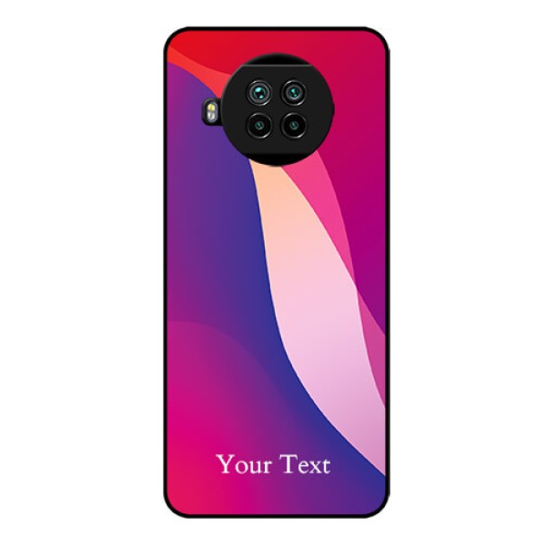 Xiaomi Mi 10I 5G Personalized Glass Phone Case - Digital abstract Overlap Design Xiaomi Mi 10I 5G Personalized Glass Phone Case - Digital abstract Overlap Design