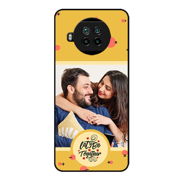 Xiaomi Mi 10I 5G Photo Printing on Glass Case - Lets be Together Design Xiaomi Mi 10I 5G Photo Printing on Glass Case - Lets be Together Design