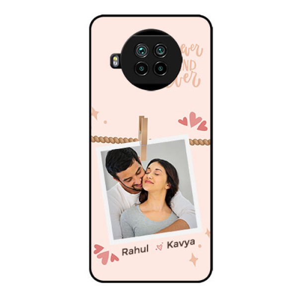 Xiaomi Mi 10I 5G Custom Glass Phone Case - Forever and ever love Design Xiaomi Mi 10I 5G Custom Glass Phone Case - Forever and ever love Design