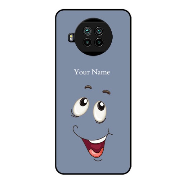 Xiaomi Mi 10I 5G Photo Printing on Glass Case - Laughing Cartoon Face Design Xiaomi Mi 10I 5G Photo Printing on Glass Case - Laughing Cartoon Face Design