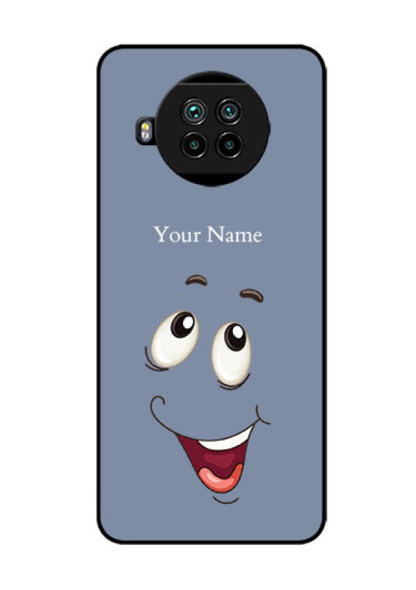 Xiaomi Mi 10I 5G Photo Printing on Glass Case - Laughing Cartoon Face Design