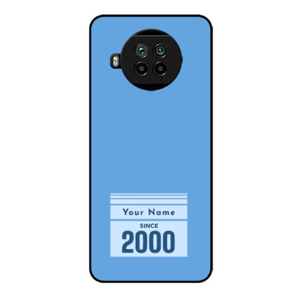 Xiaomi Mi 10I 5G Custom Glass Mobile Case - Custom Year of birth Design