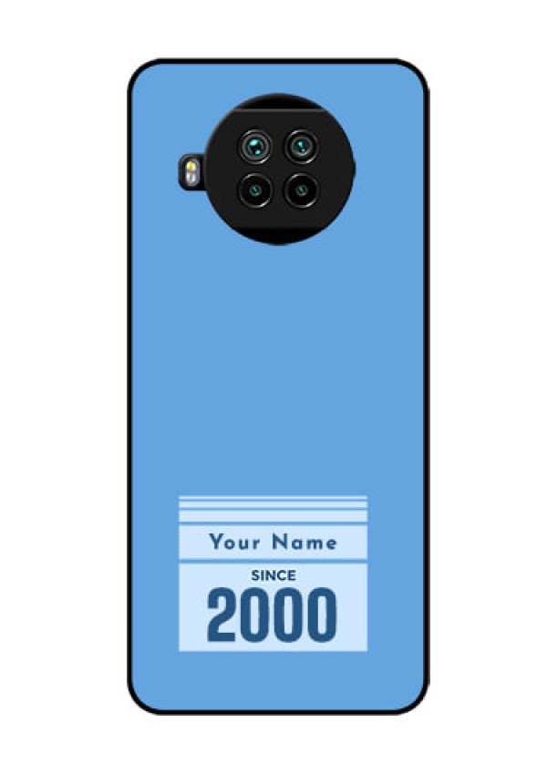 Xiaomi Mi 10I 5G Custom Glass Mobile Case - Custom Year of birth Design