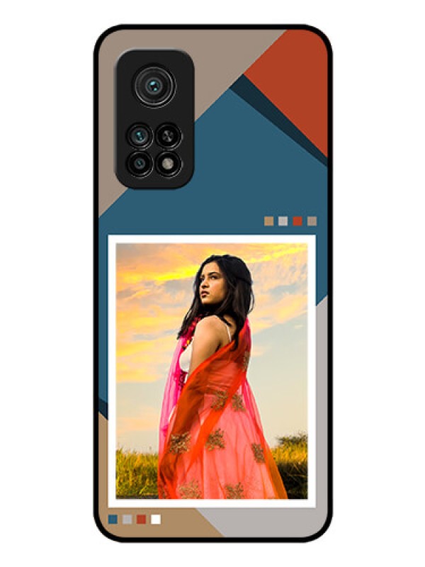 Custom Xiaomi Mi 10T Pro Personalized Glass Phone Case - Retro color pallet Design