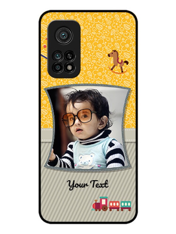 Custom Mi 10T Personalized Glass Phone Case - Baby Picture Upload Design