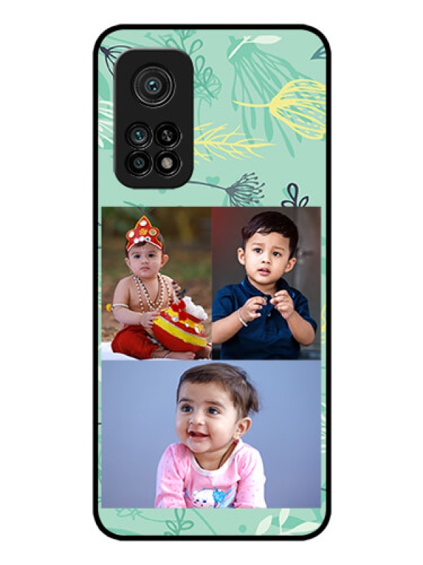 Custom Mi 10T Photo Printing on Glass Case - Forever Family Design 