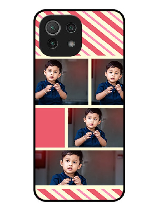 Custom Mi 11 Lite NE 5G Personalized Glass Phone Case  - Picture Upload Mobile Case Design