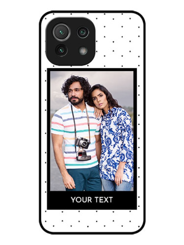 Custom Mi 11 Lite Photo Printing on Glass Case - Premium Design
