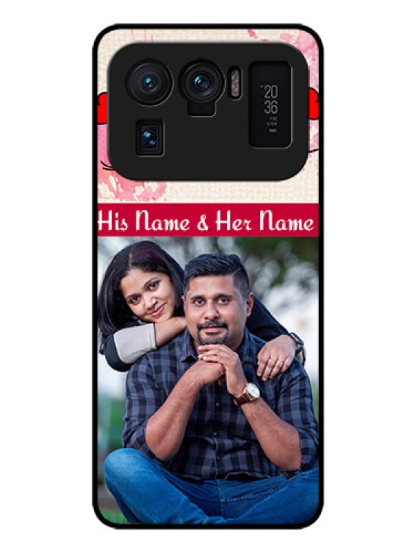 Custom Mi 11 Ultra 5G Photo Printing on Glass Case - You and Me Case Design