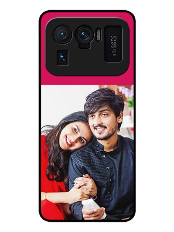 Custom Mi 11 Ultra 5G Custom Glass Mobile Case - Anniversary Cover Design