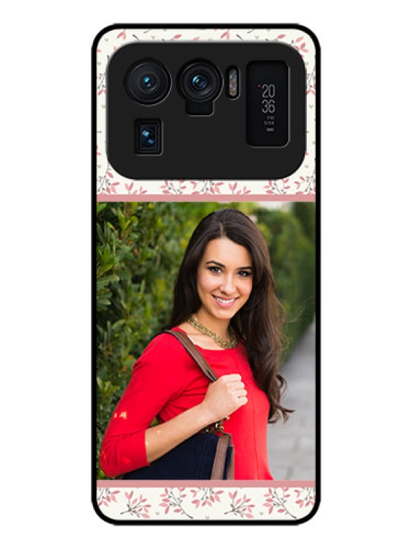 Custom Mi 11 Ultra 5G Custom Glass Phone Case - Premium Floral Design