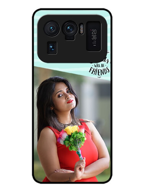 Custom Mi 11 Ultra 5G Custom Glass Phone Case - Friends Picture Icon Design