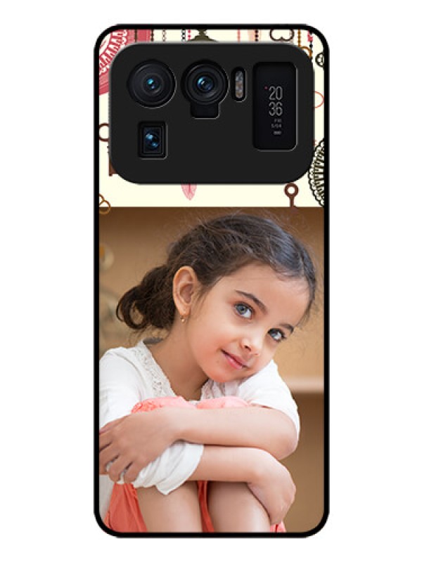 Custom Mi 11 Ultra 5G Custom Glass Mobile Case - Boho Style Design