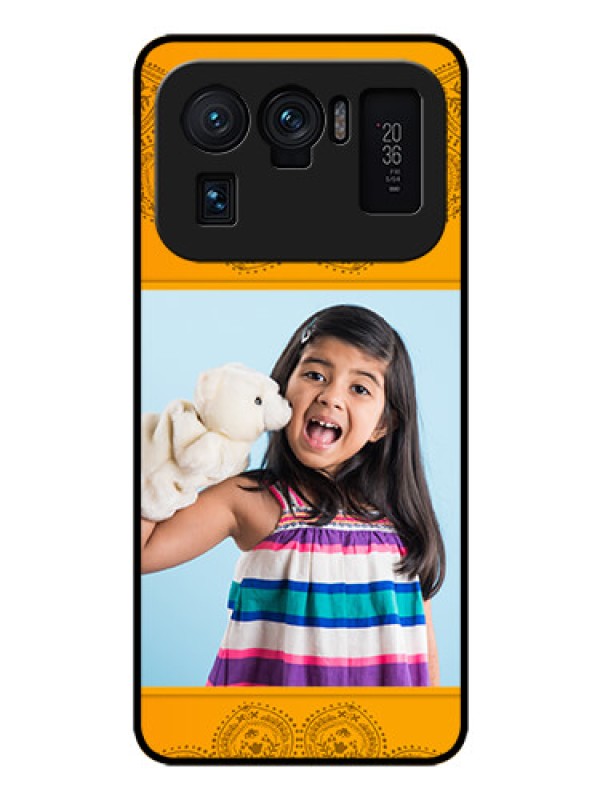 Custom Mi 11 Ultra 5G Personalized Glass Phone Case - Photo Wedding Design 