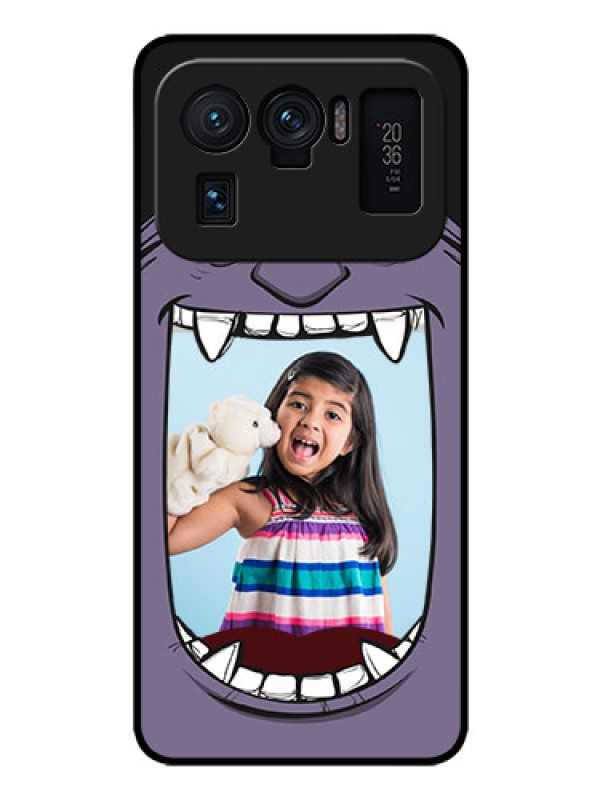 Custom Mi 11 Ultra 5G Custom Glass Phone Case - Angry Monster Design